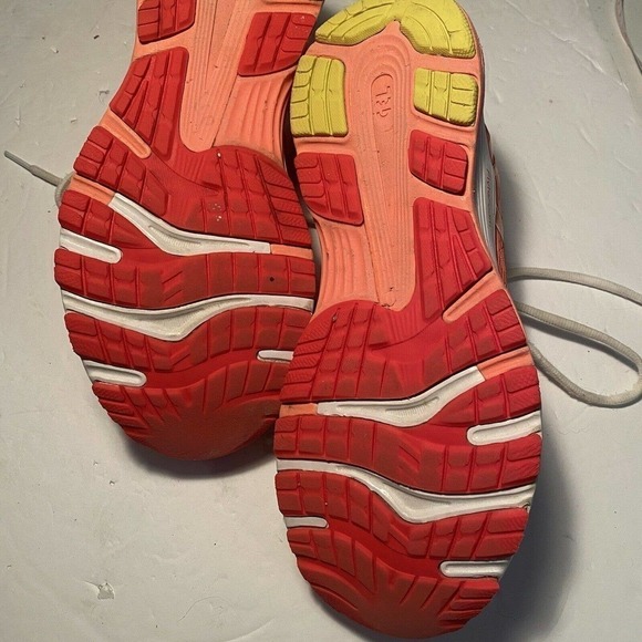 ASICS Gel Nimbus Athletic 1012A611 Running Shoes Orange Sun Coral Size 9 - Picture 9 of 9